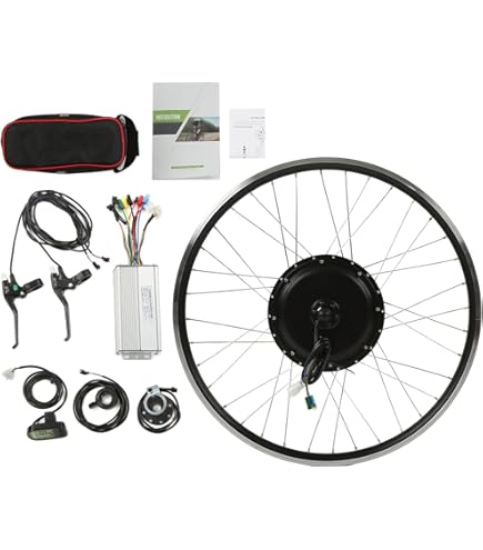 Amazon | 電動自転車変換キット、36V / 48V 500Wモーター、ブラシレス